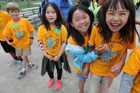 Kids at a Seattle Parks and Recreation program